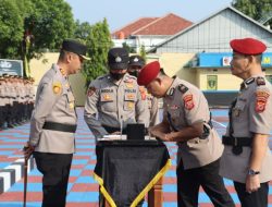 ‎Sertijab di Polres Majalengka, Kapolres Minta Pejabat Baru Fokus Tingkatkan Pelayanan