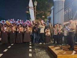 Pawai Lampion Warnai Hari Pramuka ke-64 di Majalengka