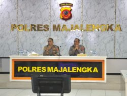 Pimpin Anev Mingguan, Kapolres Majalengka Tekankan Respon Cepat dan Sinergi Jajaran