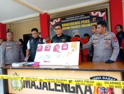 ‎Polres Majalengka Bekuk Komplotan Pencuri Motor, Enam Tersangka Terancam 7 Tahun Penjara‎‎