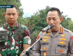 Kapolri Tegaskan Perintah Presiden, TNI-Polri Diminta Bertindak Tegas Hadapi Aksi Anarkis