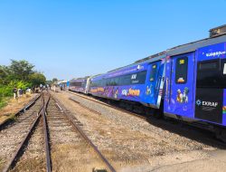 Jalur Kereta di Stasiun Pegadenbaru Kembali Normal Usai Anjlokan KA Argo Bromo Anggrek