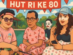 Uniknya Lomba Mancing HUT RI di Subang, Bapak-Bapak Berkostum Perempuan!