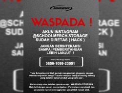 Akun Instagram Resmi Schoolmerch Diretas, Warga Subang Diminta Waspada Penipuan
