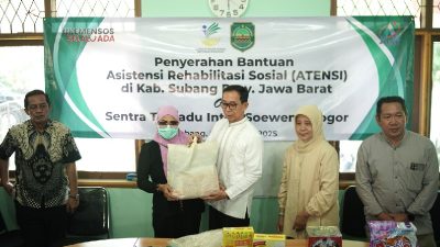 Program ATENSI Mulai Direalisasikan di Subang, 141 Paket Bantuan Disalurkan