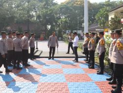 Tanamkan Cinta Tanah Air, Kapolres Subang Imbau Anggota Rajin Goes To School