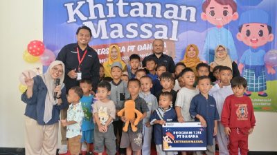 Rayakan HUT ke-59, Dahana Gelar Khitanan Massal Bersama 28 Anak Subang