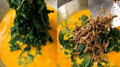 Resep Gulai Daun Singkong, Enak dan Bikin Kamu Ketagihan!