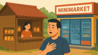 Pedagang Kecil Terancam, Warga Subang Keluhkan Menjamurnya Minimarket Hingga Desa,