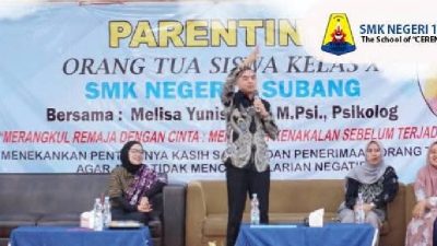 SMKN 1 Subang Gelar Seminar Parenting di Tengah Fenomena Kenakalan Remaja