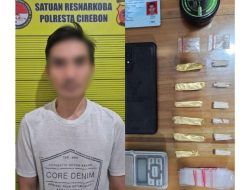 Polresta Cirebon Bekuk Pengedar Sabu di Kecamatan Babakan