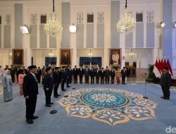 Presiden Prabowo Lantik 11 Pejabat Baru, Lengkapi Formasi Kabinet Merah Putih