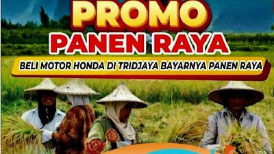 Kesempatan Emas! Beli Motor di Tridjaya, Cicilan Bisa Hingga 4 Musim Panen