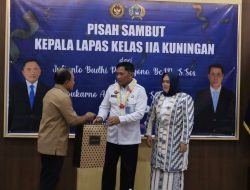 Pisah Sambut Kepala Lapas Kuningan, Julianto Pindah Tugas ke Bengkulu, Sukarno Ali Resmi Jabat Kalapas Baru