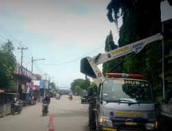 Dishub Subang Gercep Tindaklanjuti Aduan Warga, PJU Mati di Jl. KH Agus Salim Kembali Menyala