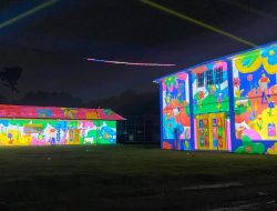 Pameran Instalasi Cahaya “BDG Lights” Semarakkan Akhir Pekan Bandung