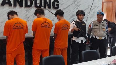 Lima Anggota Geng Motor ‘Zestier’ Serang Sekuriti Gym di Bandung, Ditangkap Kurang dari 24 Jam