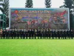 Upacara Militer dan Parade Spektakuler Warnai HUT ke-80 TNI di Bandung