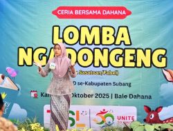 Dorong Pelestarian Budaya, Puluhan Siswa SD di Subang Ikut Lomba Ngadongeng Sunda
