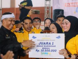 Tim Senam Waringkas Subang Raih Juara 1 di Festival HAORNAS Jawa Barat 2025