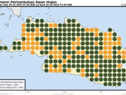 BMKG Imbau Warga Jawa Barat Waspadai Hujan Lebat Disertai Petir dan Angin Kencang Hari Ini