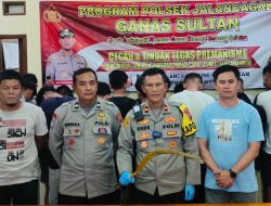 Cegah Tawuran, Polsek Jalancagak Subang Amankan 14 Pelajar di Kasomalang