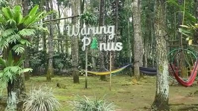 Suasana Nyaman dan Udara Sejuk, Warung Pinus Villa dan Glamping Subang Cocok untuk Ngopi dan Nongkrong!