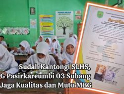 Kantongi SLHS, SPPG Pasirkareumbi 03 Subang Fokus Jaga Kualitas dan Mutu MBG