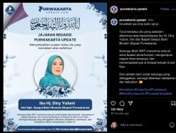 Istri Bupati Purwakarta Hj. Diny Yuliani Berpulang, Ucapan Duka Mengalir