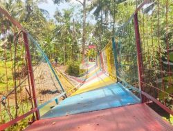 Baru Sebulan Dibangun, Jembatan di Pangandaran Roboh Saat Dilintasi Siswa