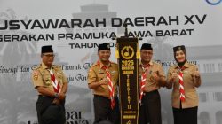 Kwarcab Indramayu Raih Predikat Tergiat II Ciayumajakuning di Musda XV Pramuka Jabar