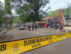 Kecelakaan Beruntun di Palabuhanratu, Pajero Terbalik Usai Dihantam Truk Gas LPG