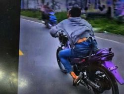 Polres Sukabumi Buru Pengendara Motor yang Ugal-ugalan di Jalan