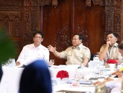 Presiden Prabowo Gelar Rapat Terbatas Bahas Devisa, Pajak, dan Ketahanan Pangan