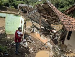 772 Rumah di Cianjur Rusak Diterjang Cuaca Ekstrem, Puluhan Warga Mengungsi