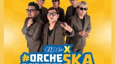 Tipe-X Rayakan 30 Tahun Berkarya Lewat Tur “OrcheSka” di Subang