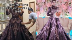 Cinta Ayah dalam Setiap Benang, Kisah di Balik Gaun Pengantin Viral dari Garut yang Bikin Haru