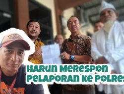 Harun Respon Pelaporan Pejabat ke Polres Subang