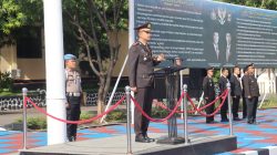 ‎Polres Majalengka Gelar Upacara Hari Pahlawan, Kapolres Ajak Anggota Teladani Semangat Perjuangan