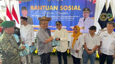 Ketua DPRD Victor Wirabuana Apresiasi Kuat Aksi Kemanusiaan Ditjenpas Jabar di Lapas Subang