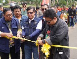 Sudah Leucir, Bupati Subang Resmikan Ruas Jalan Cipancar Serangpanjang 