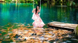 Telaga Biru Cicerem, Salah Satu Destinasi Wisata Alam Populer di Kuningan