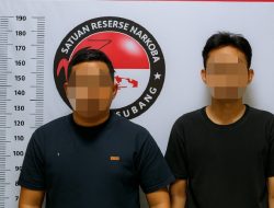 Polres Subang Tangkap Dua Pengedar Sabu di Tengah Malam, Barang Bukti Hampir 30 Gram