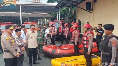 Polres Cimahi Siagakan 664 Personel Hadapi Potensi Bencana Hidrometeorologi