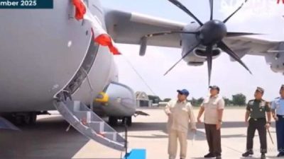 Prabowo Siap Tambah Empat Unit Lagi, A400M Jadi Tulang Punggung Logistik Udara TNI AU