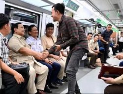 Prabowo Bangga Layanan Kereta Api Indonesia Setara Eropa