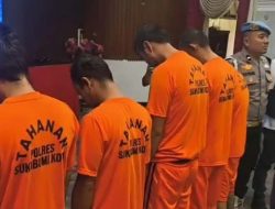 Jaringan Curanmor Sukabumi Terbongkar, Lima Tersangka Ditangkap Polisi