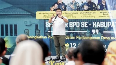 Bupati Subang Tegaskan BPD Harus Jadi Motor Perubahan Desa