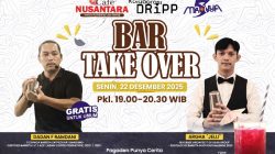Bar Take Over Kolaborasi Cafe Nusantara, DRIPP dan Masuya Bakal Beraksi di Pagaden Subang