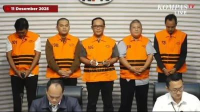 OTT di Lampung Tengah, Bupati Ardito Wijaya dan Empat Orang Lain Ditahan KPK